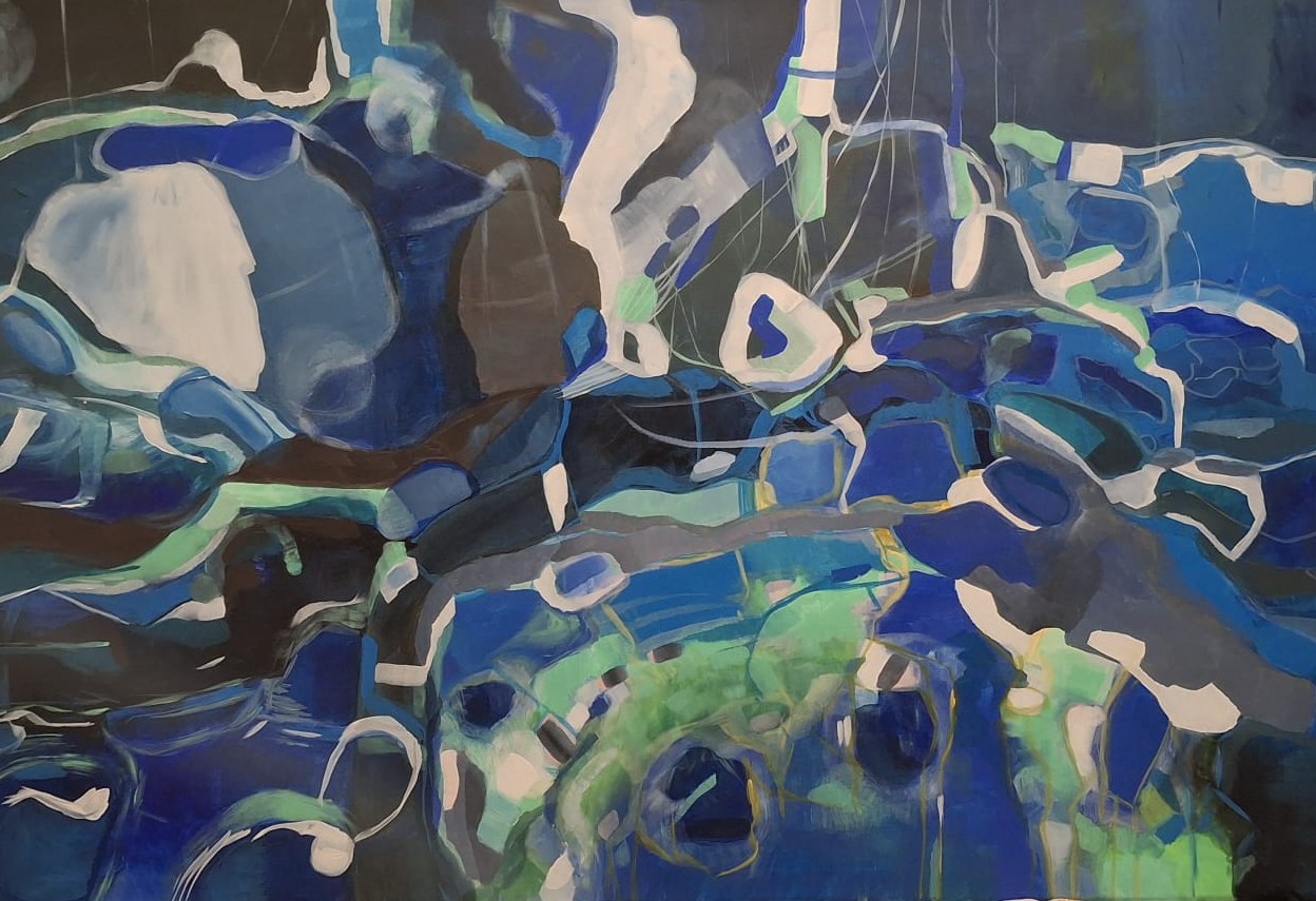 Fiore arcaico. 120x80 cm